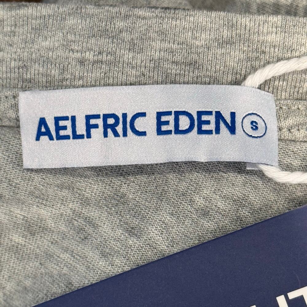 NWT Aelfric Eden Dachshund Off The Shoulder Graphic Tee Grey Size S - Picture 10 of 13